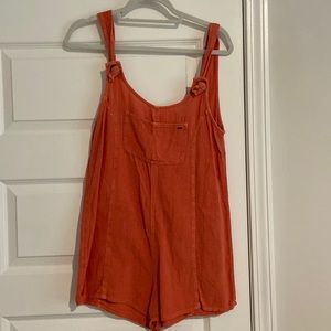 Orange Rip Curl Jumpsuit